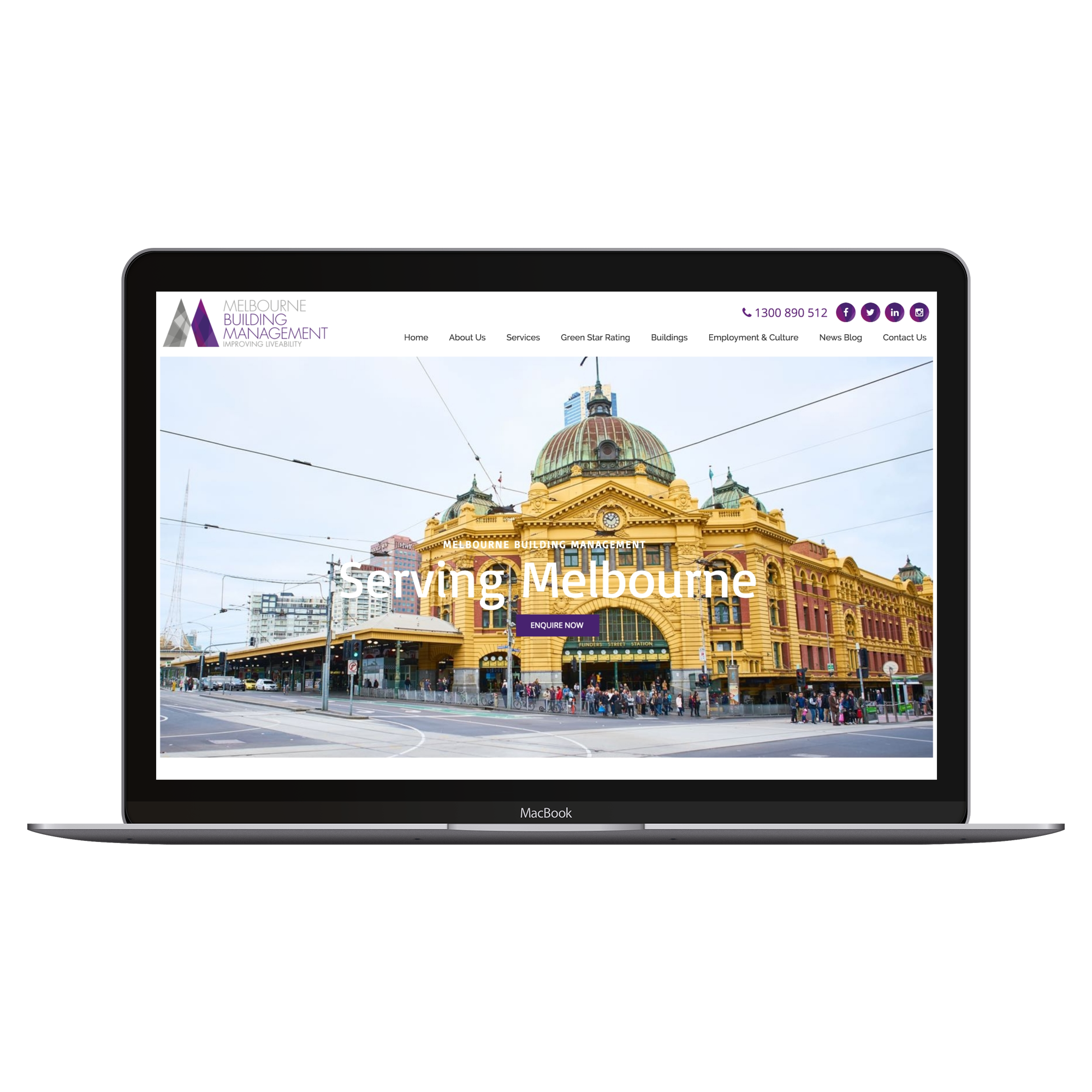 Melbourne Building Management website